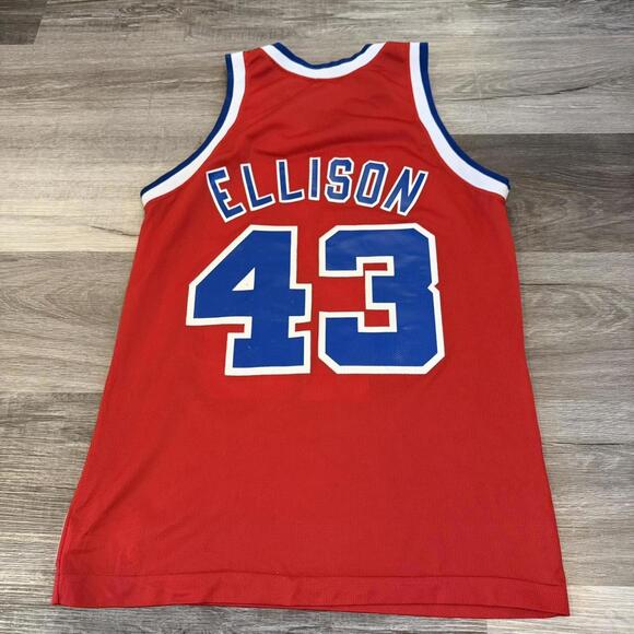 Vintage Washington bullets Pervis Ellison champion jersey - Picture 3 of 7